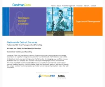 Goodmandean.com(Goodman Dean Corporate Real Estate Services) Screenshot