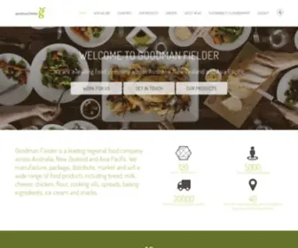 Goodmanfielder.com(Goodman Fielder) Screenshot