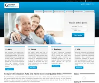 Goodmanins.com(Goodman Insurance Inc) Screenshot
