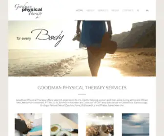 Goodmanphysicaltherapy.com(Los Angeles) Screenshot