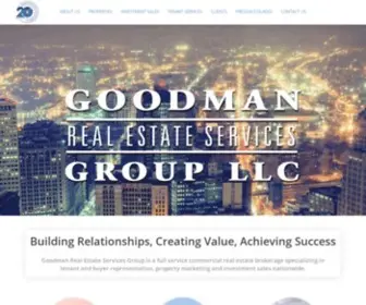 Goodmanrealestate.com(Goodman Real Estate Services Group LLC) Screenshot