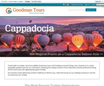 Goodmantours.com(Book Goodman Tours) Screenshot