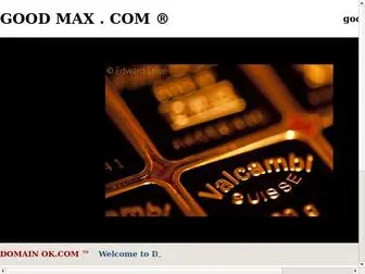 Goodmax.com(GOOD M A X) Screenshot