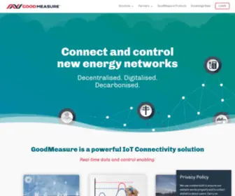 Goodmeasure.net(Smarter Energy Data) Screenshot