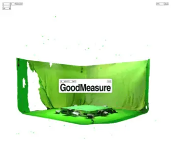 Goodmeasure.xyz(Good Measure) Screenshot