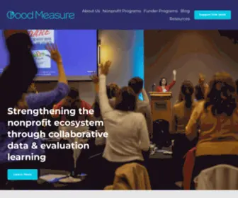 Goodmeasuregroup.org(Good Measure) Screenshot