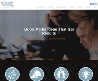 Goodmediaideas.com(McCulloch+Company) Screenshot