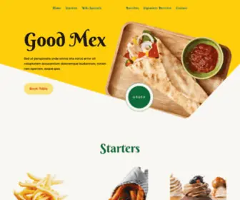 Goodmex.com.au(Mexican Food in South Australia) Screenshot