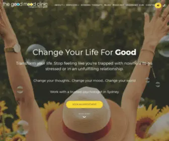 Goodmood.com.au(The Good Mood Clinic) Screenshot