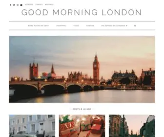 Goodmorninglondon.fr(Good Morning London) Screenshot