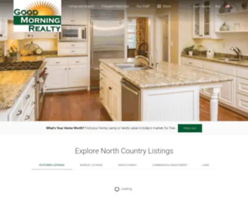 Goodmorningrealty.com(Lewis County NY Real Estate) Screenshot