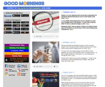 Goodmornings.net(Good Mornings on AM1330 WFIN) Screenshot