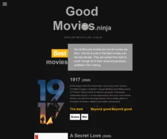Goodmovies.ninja(Good Movies Ninja) Screenshot