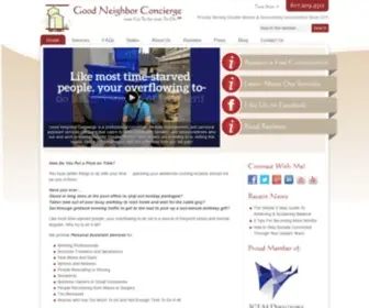 Goodneighborconcierge.com(Boston Personal Assistants & Concierge Services) Screenshot