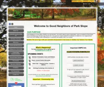 Goodneighborsofparkslope.org(Good Neighbors of Park Slope) Screenshot