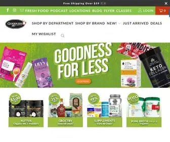 Goodnessme.ca(Goodness Me) Screenshot