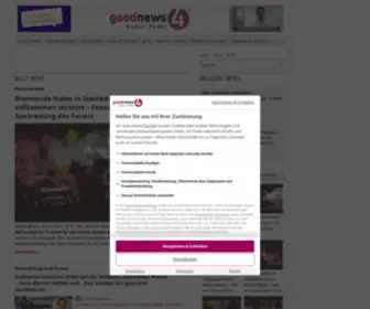 Goodnews4.de(Willkommen bei goodnews4®) Screenshot