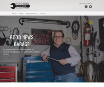 Goodnewsgaragecambridge.com(Good News Garage) Screenshot