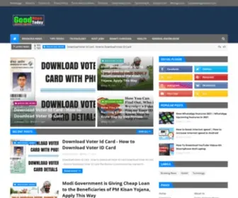 Goodnewstoday.net(Good News Today) Screenshot