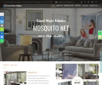 Goodnightfabrics.com(GOOD NIGHT FABRICS) Screenshot