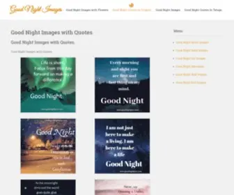 Goodnightpics.com(Good Night Images) Screenshot