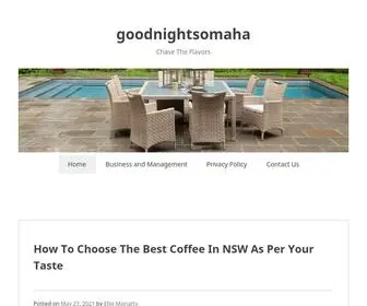 Goodnightsomaha.com(Chase The Flavors) Screenshot