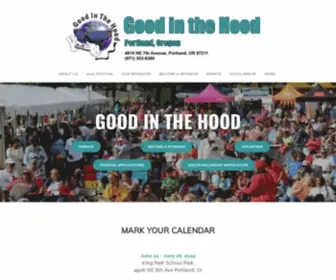 Goodnthehood.org(Goodnthehood) Screenshot