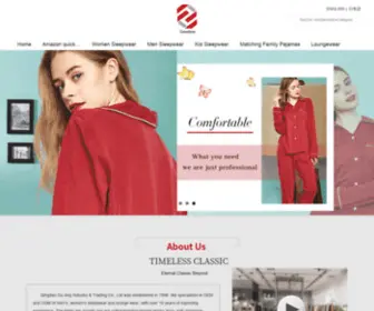 Goodonfashion.com(Qingdao Gu Ang Industry & Trading Co) Screenshot