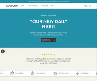 Goodonyaorganic.com(GOODONYA) Screenshot