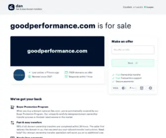 Goodperformance.com(goodperformance) Screenshot