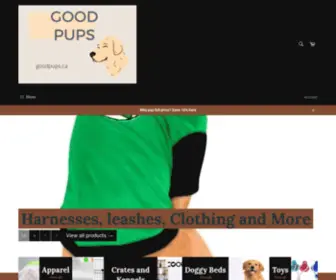 Goodpups.ca(Goodpups) Screenshot