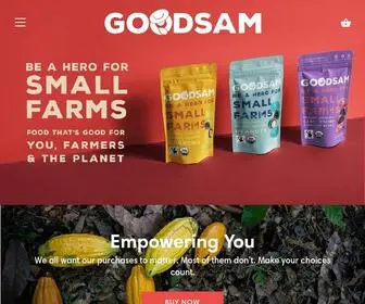 Goodsamfoods.com(GoodSam) Screenshot