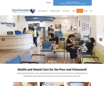 GoodsamGwinnett.org(Health Care For the Poor and Uninsured) Screenshot