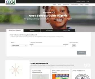 Goodschoolsguidenigeria.com(Good Schools Guide Nigeria) Screenshot