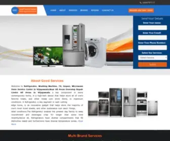 Goodservicecenter.com(AC Service Center in Vijayawada) Screenshot