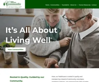 Goodshepherdcommunities.org(Senior Living) Screenshot