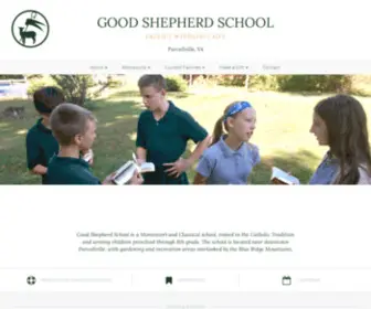 Goodshepherdschoolva.com(Good Shepherd School) Screenshot