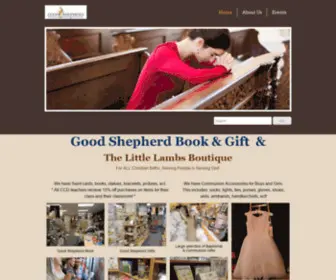 GoodshepherdStore.com(Good Shepherd Book & Gift) Screenshot