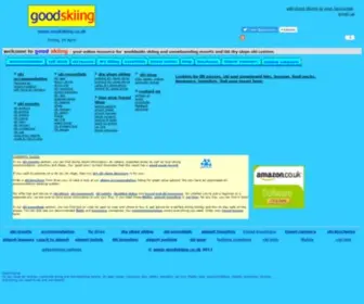 Goodskiing.co.uk(Good skiing) Screenshot