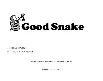 Goodsnake.com(Good Snake) Screenshot