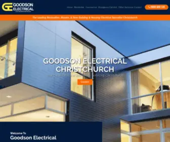 Goodsonelectrical.co.nz(Goodson Electrical) Screenshot