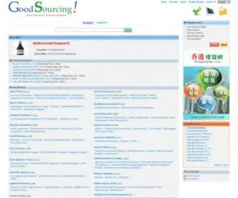 Goodsourcing.com(GoodSourcing Manufacturer Directory) Screenshot