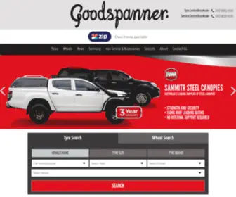 Goodspanner.com(Wheels and Car Service Centre Brookvale) Screenshot