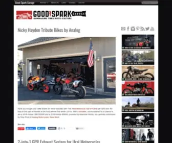 Goodsparkgarage.com(Good Spark Garage) Screenshot