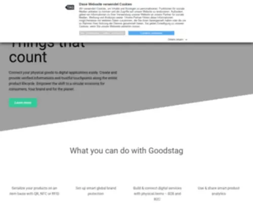 Goodstag.com(Smart Products Platform) Screenshot