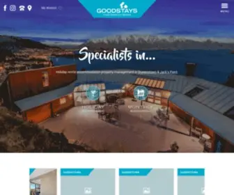 Goodstays.co.nz(Queenstown Holiday Homes) Screenshot