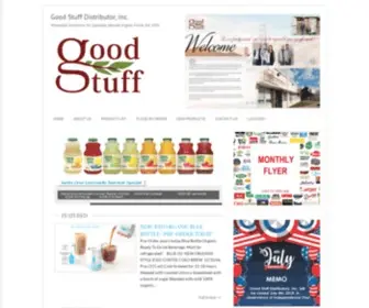 Goodstuffdist.com(Good stuff distributors inc) Screenshot