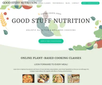 Goodstuffnutrition.com(Good Stuff Nutrition) Screenshot