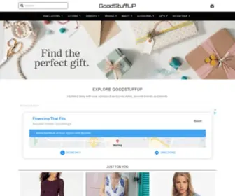 Goodstuffup.com(You'll find something perfect for you) Screenshot