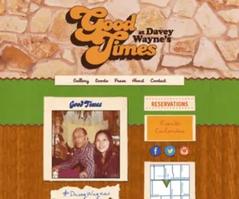 Goodtimesatdaveywaynes.com(Davey Wayne's) Screenshot